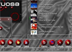 Screenshot of Virtuosa all-in-one music and movie jukebox !